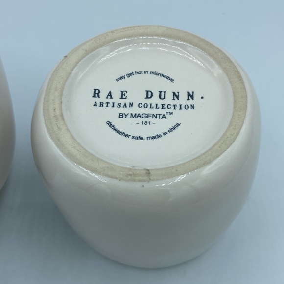 RAE DUNN Set 2 HONEY & JELLY Jars Vase Containers - Picture 7 of 11